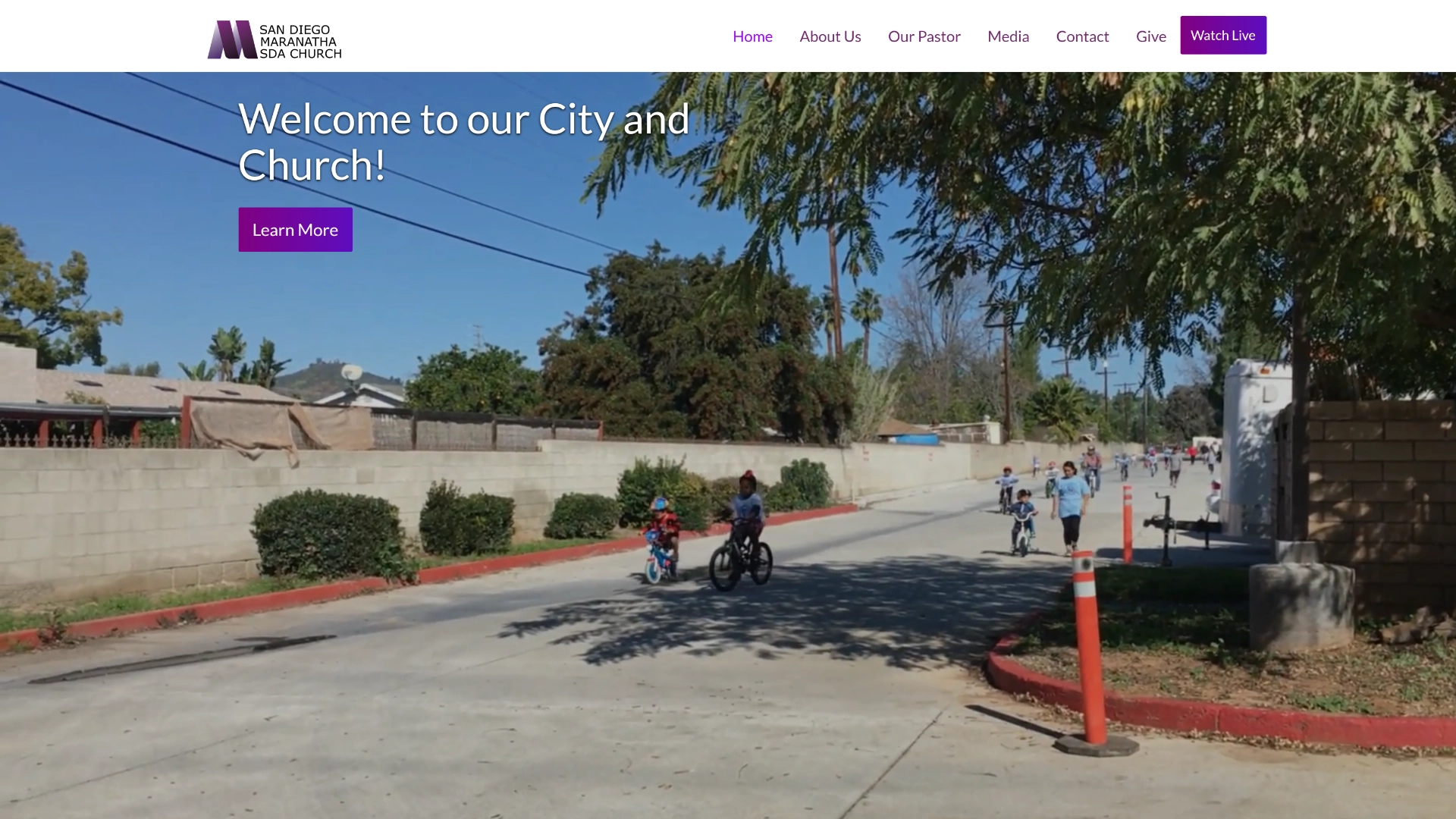 SDA Church final website design
